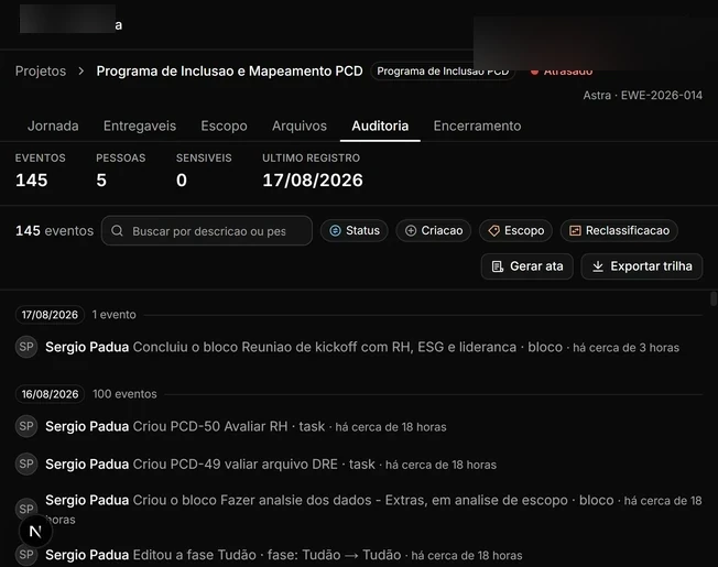 Atraso do cliente congela o prazo