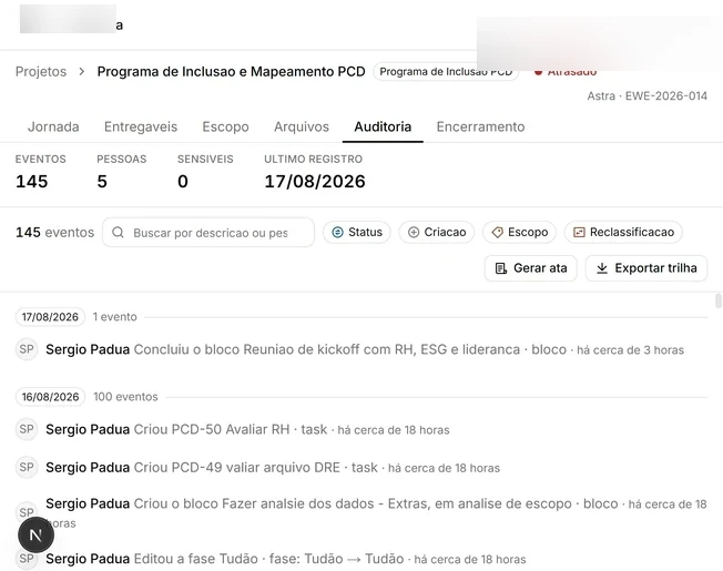 Atraso do cliente congela o prazo
